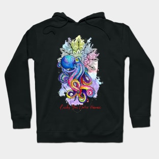 Lucky You Come Hawaii Tako (octopus) Design brings great color into life! Hoodie